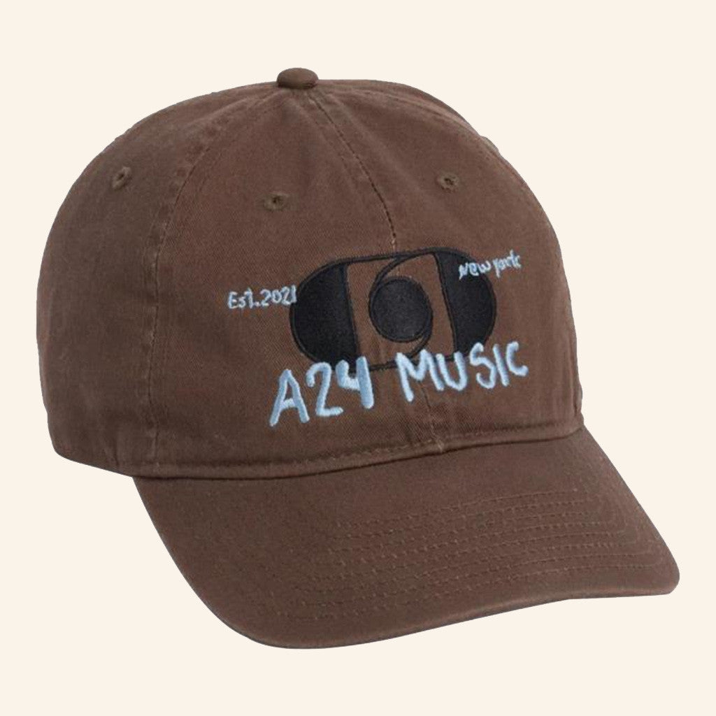 A24films Merch Brown A24 Music Hat Birthday Ideas For Boyfriend Birthday Gifts For Besties-1