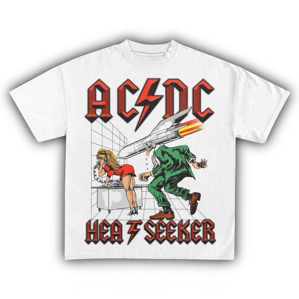 ACDC Heat Seeker T-Shirt ACDC Merch Christmas Presents For Girlfriend-1