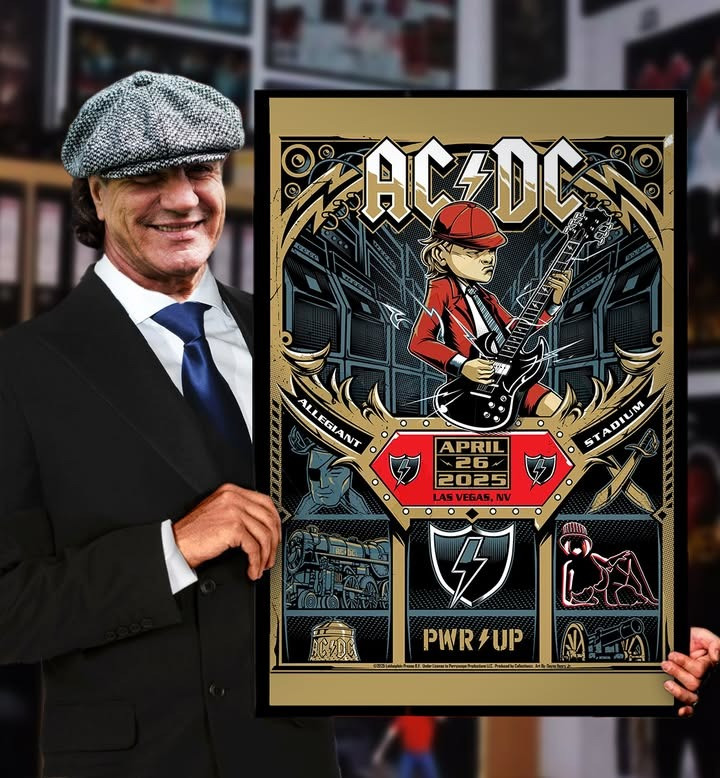 AC'DC Power Up PWR UP Poster April 26th 2025 AC DC Band Merchandise Cool Gifts For Fans-1