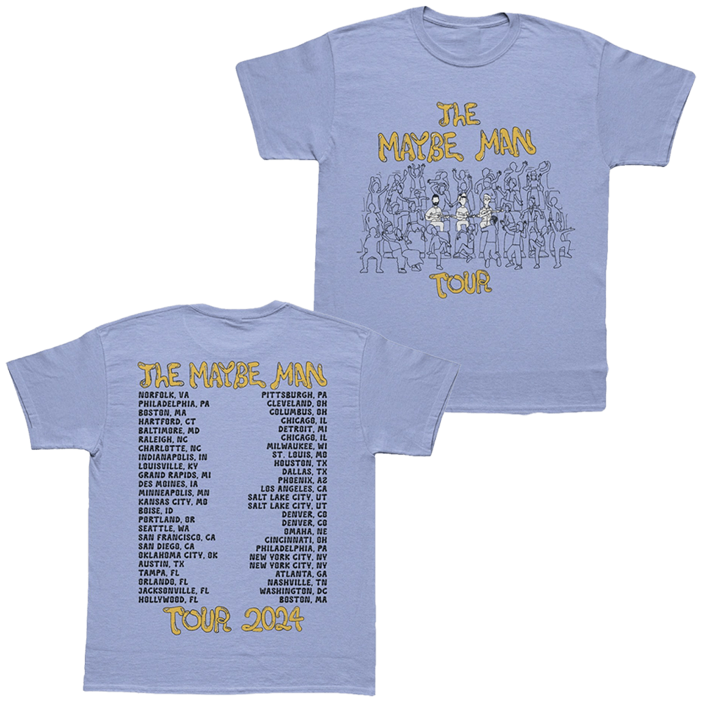 AJR Brothers Merch The Maybe Man Crowd Tour T-Shirt Ajr Brothers Shirt Him Gifts Gifts For BFF-1