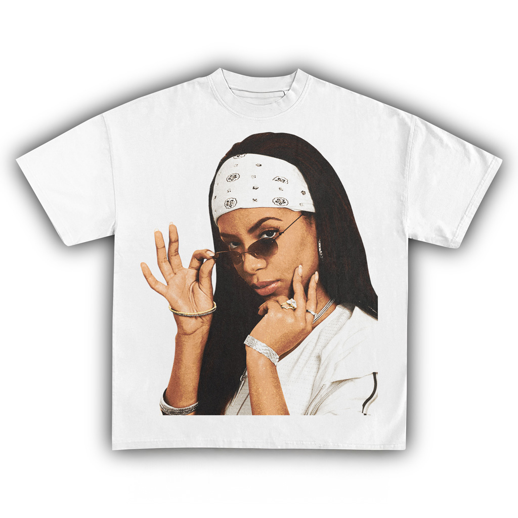 Aaliyah Baby Girl T-Shirt Aaliyah Merch Christmas Presents For Girlfriend-1