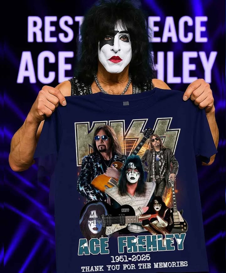 Ace Frehley Thank You For The Memories T-Shirt Ace Frehley Merch Gifts For Fans-1