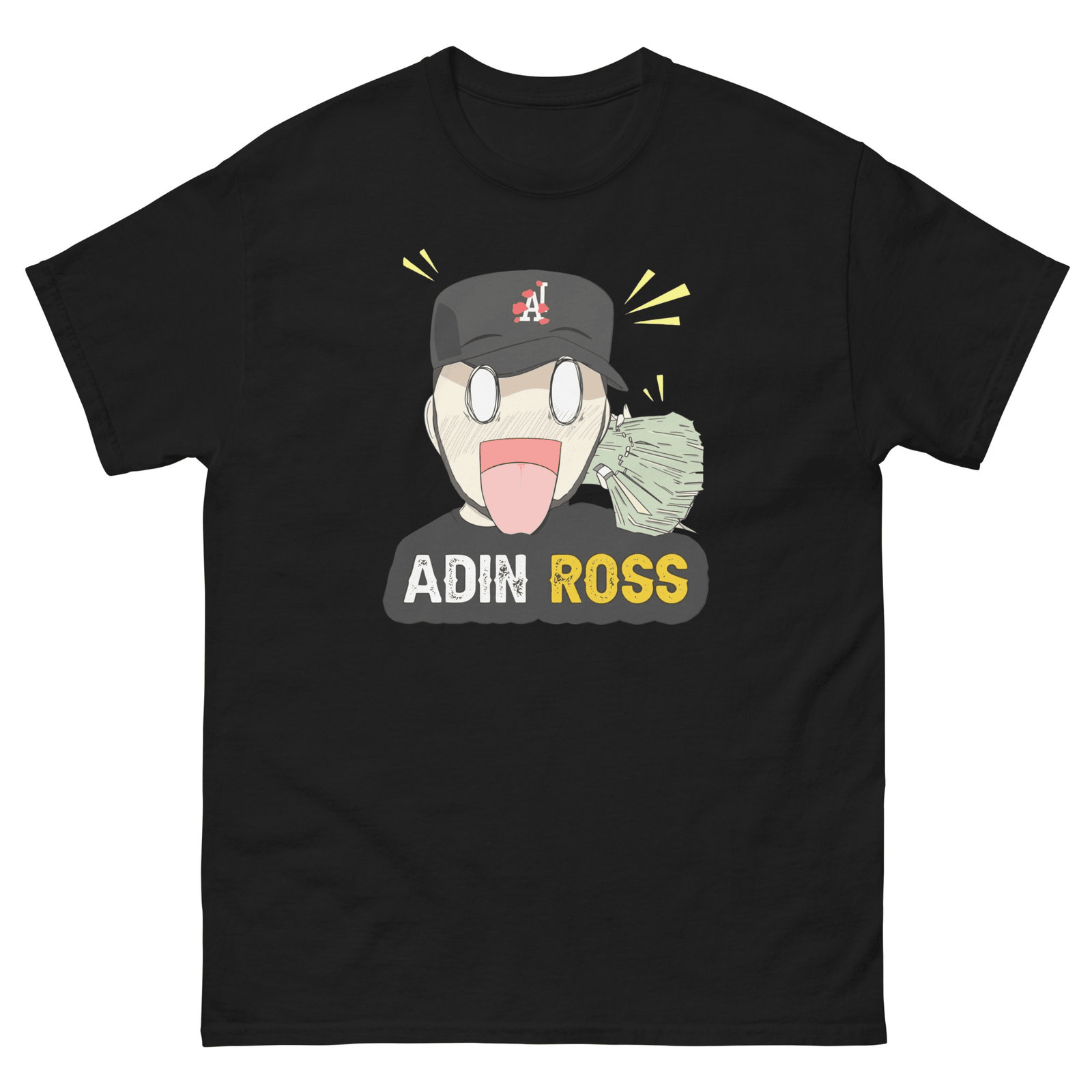 Adin Ross Merch T-Shirt Parody Adin Ross Unisex Classic Tee Shirts Best Gifts-1