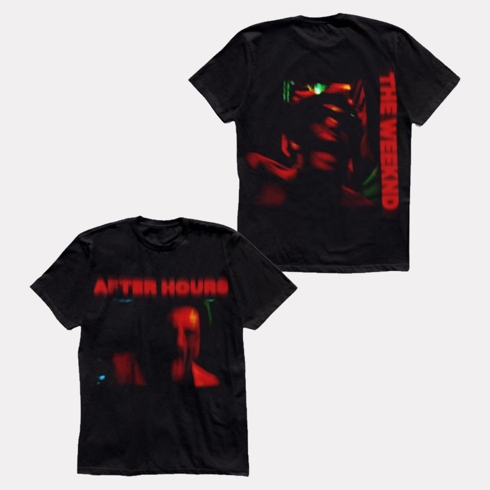 After Hours Til Dawn Tour Merch T-Shirt The Weeknd x Asap Rocky x Art Dealer For Awge-1