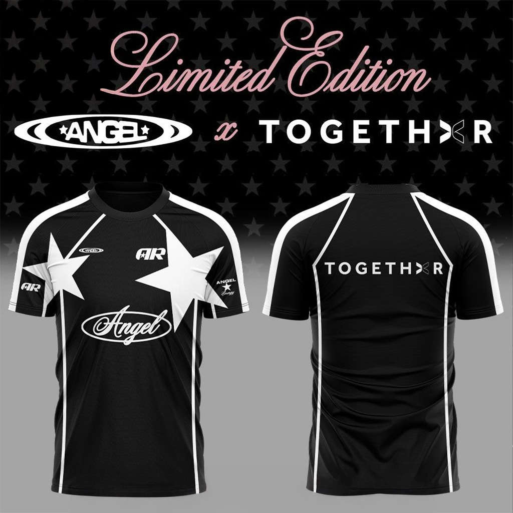 Angel Reese X Together Black T-Shirt Angel Reese Merch Basketball Enthusiast Gifts-1