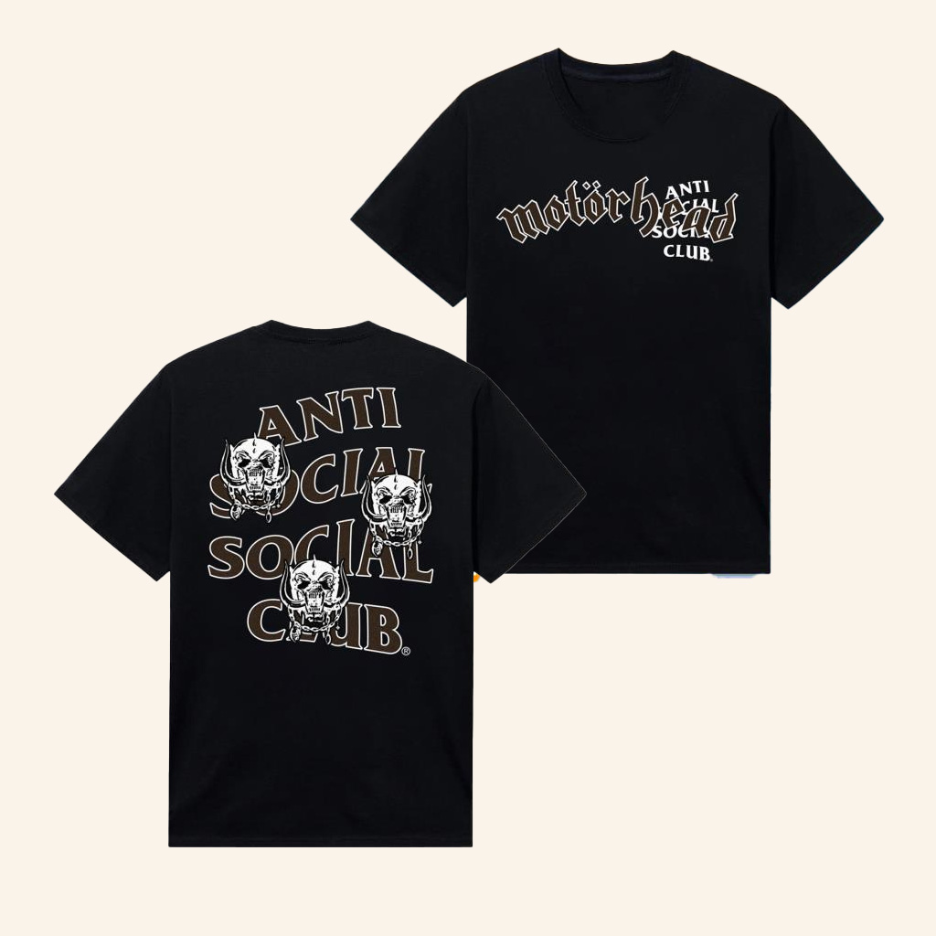 Anti Social Social Club Merch ASSC X Motorhead Motor Games Shirt Gifts For Boyfriend-1