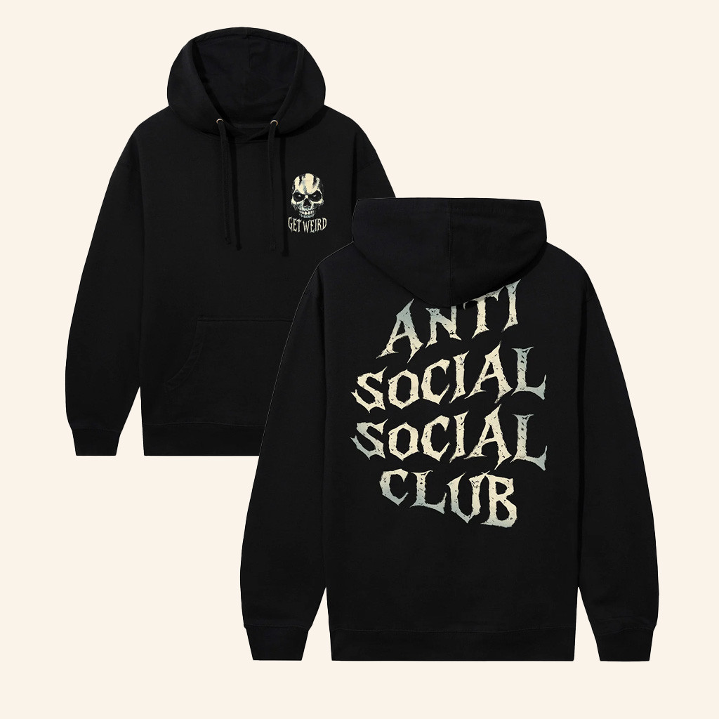 Anti Social Social Club Merch Assc Weird Demons Hoodie Best Gifts For Friends-1
