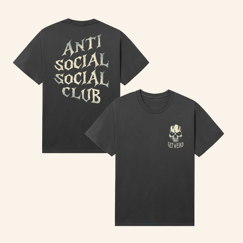 Anti Social Social Club Merch Assc Weird Demons T-Shirt Gifts For Husband-1