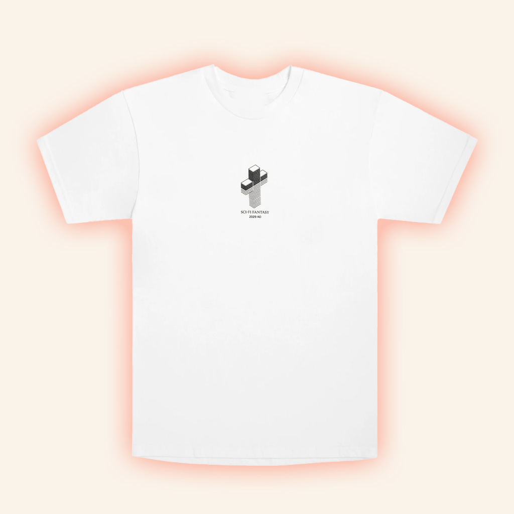 Antithesis Merch Sci-Fi Fantasy 2029 Ad White T-Shirt Gifts For Friends-1