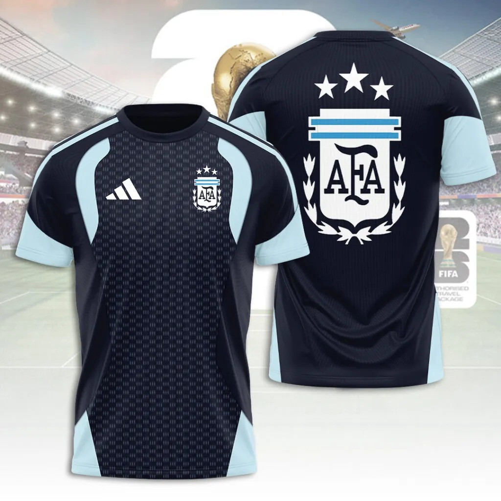 Argentina National Team World Cup 2026 Apparel Shirt Fan Merch Dad Christmas Gifts-1