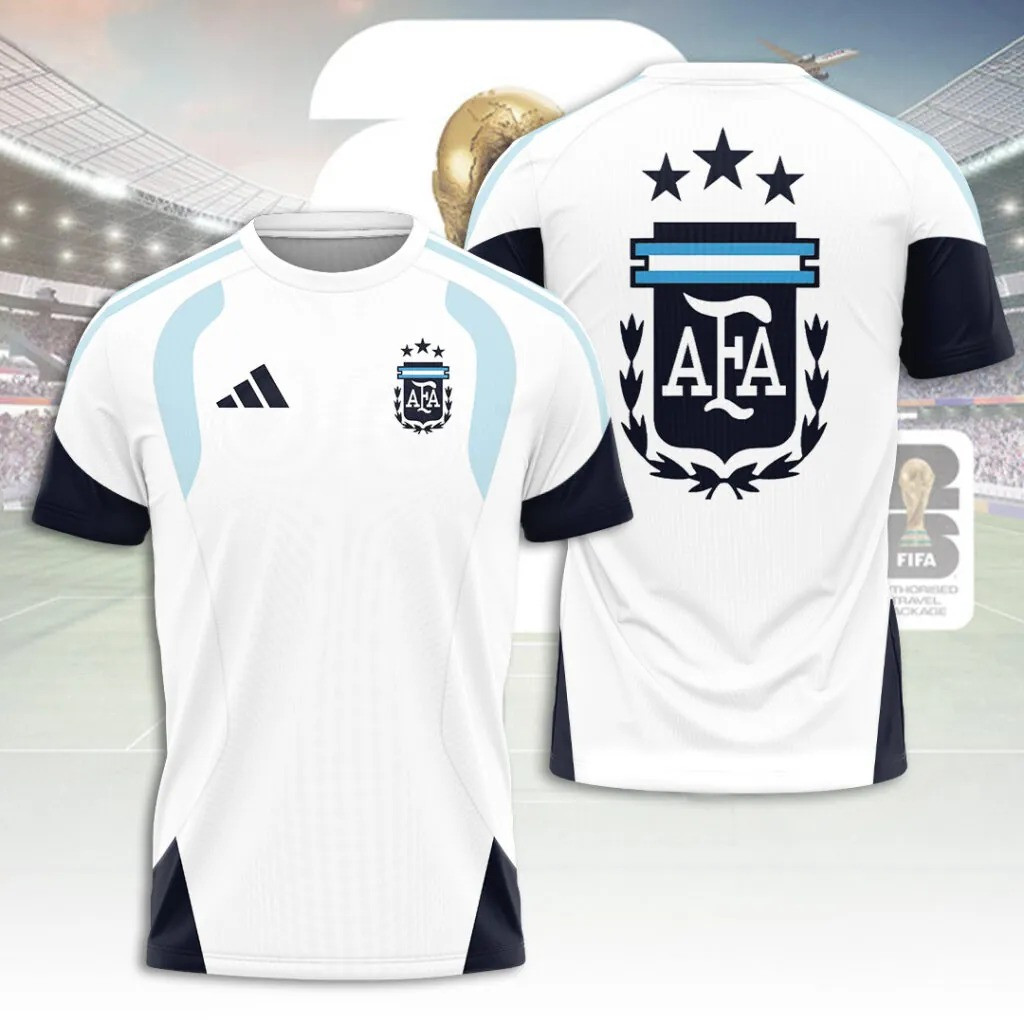 Argentina National Team World Cup 2026 T-Shirt Fan Merch Christmas Present For Husband-1