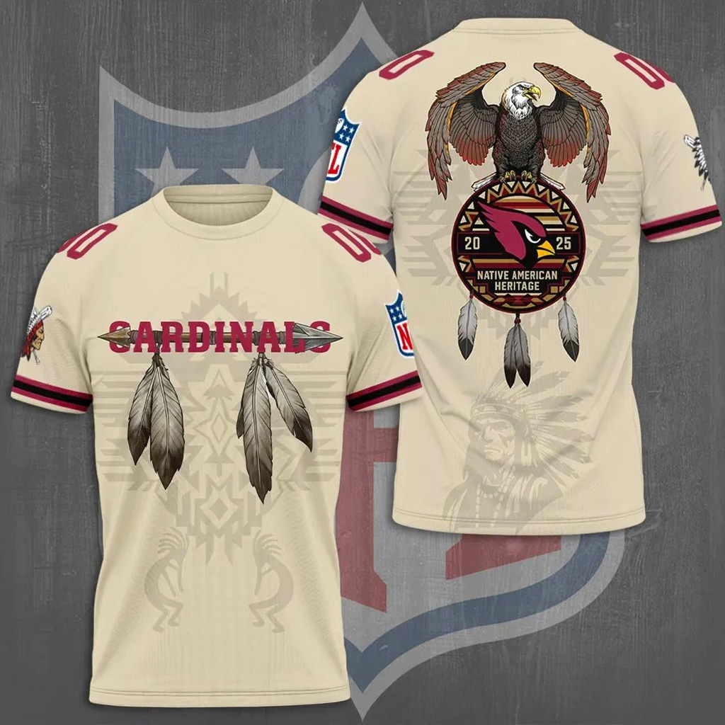 Arizona Cardinals X Native American Heritage Shirt Arizona Cardinals Merch Gift For Fans-1