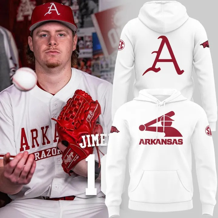 Arkansas Razorback Baseball The Omahogs 2025 Hoodie Merch Unique Razorback Fan Gifts-1