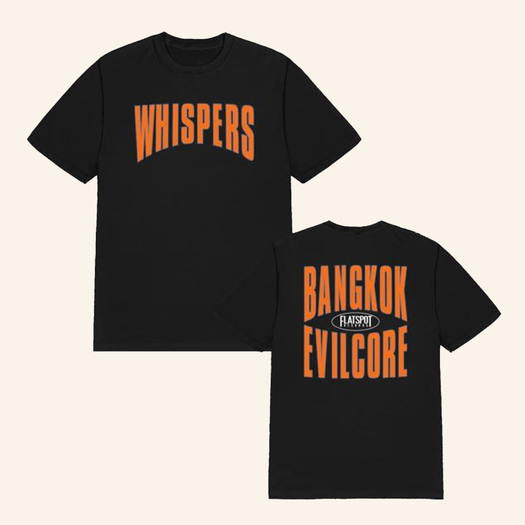 Armada Merch Whispers Bangkok Evilcore T-Shirt Gifts For Music Fans-1
