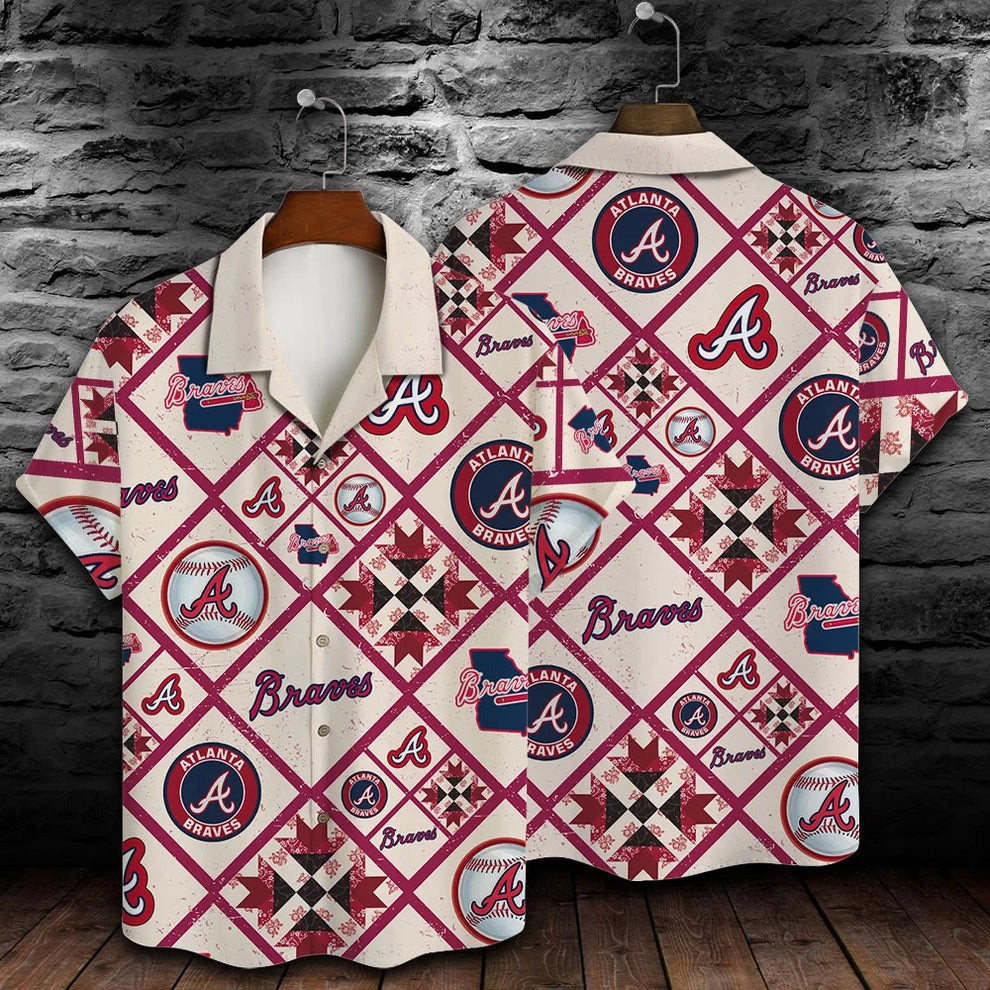 Atlanta Braves Hawaiian Shirtdvfv.Atlanta Braves Hawaiian Shirt Apparel Braves Baseball Gifts For Fan Ideas For Him Her-1