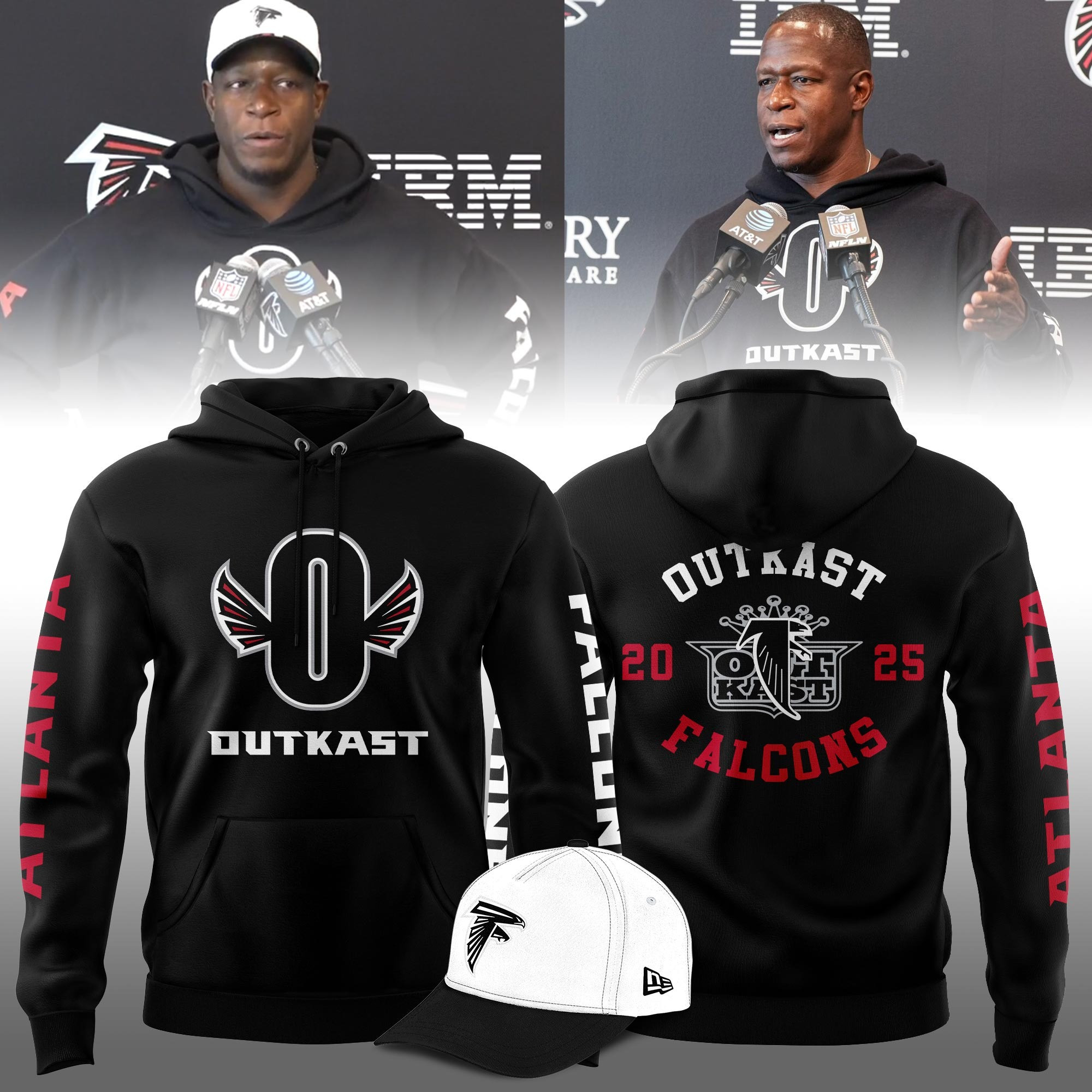 Atlanta Falcons x Outkast 2025 Hoodie Merch Atlanta Falcons Fan Gifts For Him-1