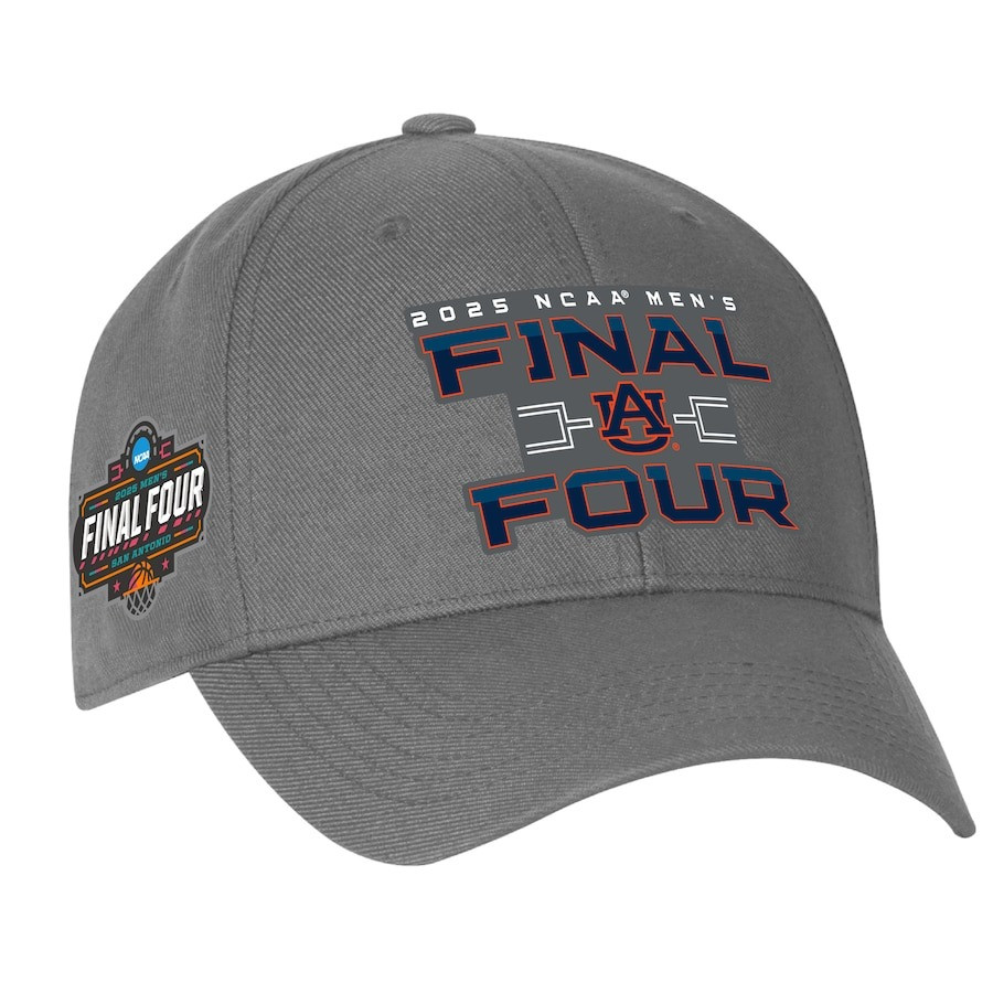 Auburn Tigers Final Four Merch Hat 2025 NCAA Men's Basketball March Madness Fan Gifts-1
