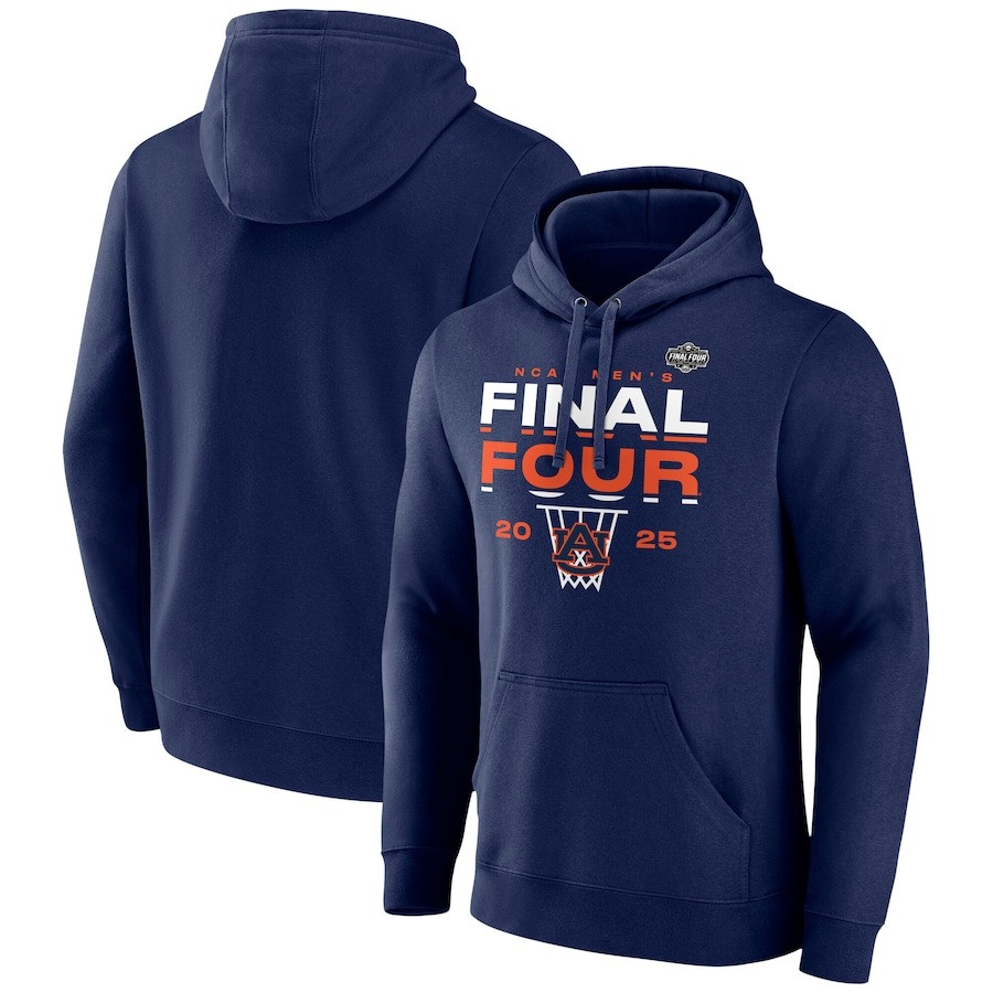 Auburn Tigers Final Four Merch Hoodie 2025 NCAA Men's Basketball March Madness Apparel-1 Auburn Tigers Final Four Merch Hoodie 2025 NCAA Men's Basketball March Madness Apparel-1
