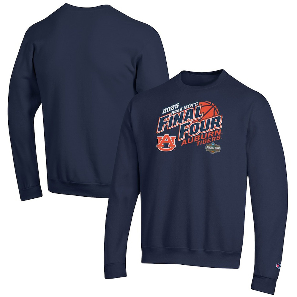 Auburn Tigers Final Four Sweatshirt 2025 NCAA Men's Basketball March Madness Merchandise-1