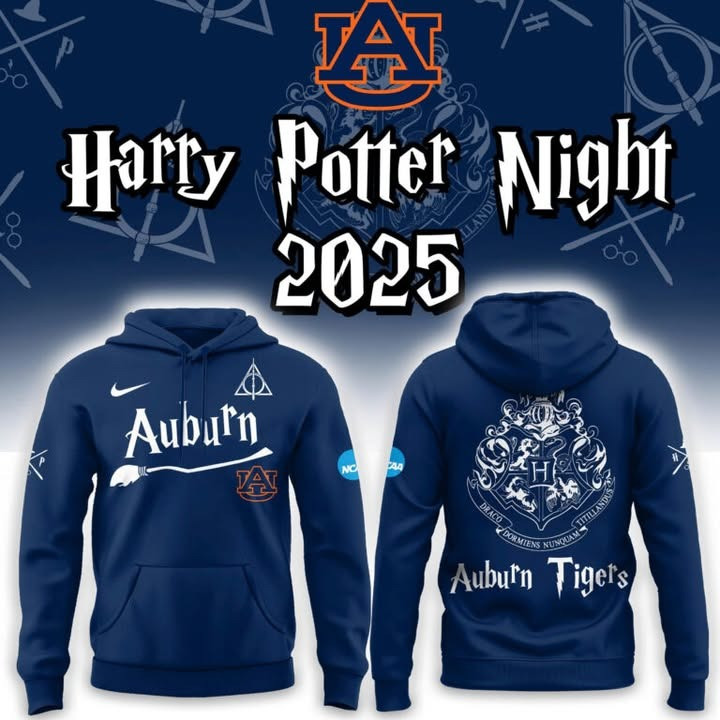 Auburn Tigers Football Harry Potter Night 2025 Hoodie Fan Merch Game Day Gifts For Him-1