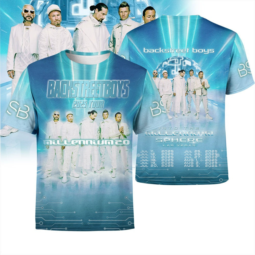 Backstreet Boys 2025 Tour Special Edition T-Shirt Backstreet Boys Merch Husband Gifts-1