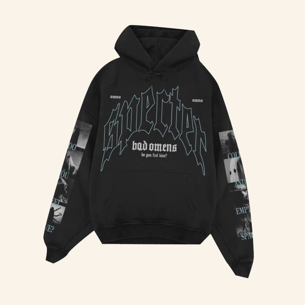 Bad Omens Merch Specter Hoodie Best Gifts For Music Lovers-1