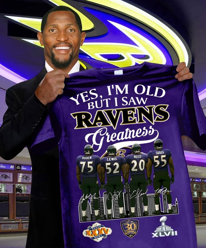 Baltimore Ravens Shirt I Saw Ravens Greatness T-Shirt Baltimore Football Merch Gifts Idea-1