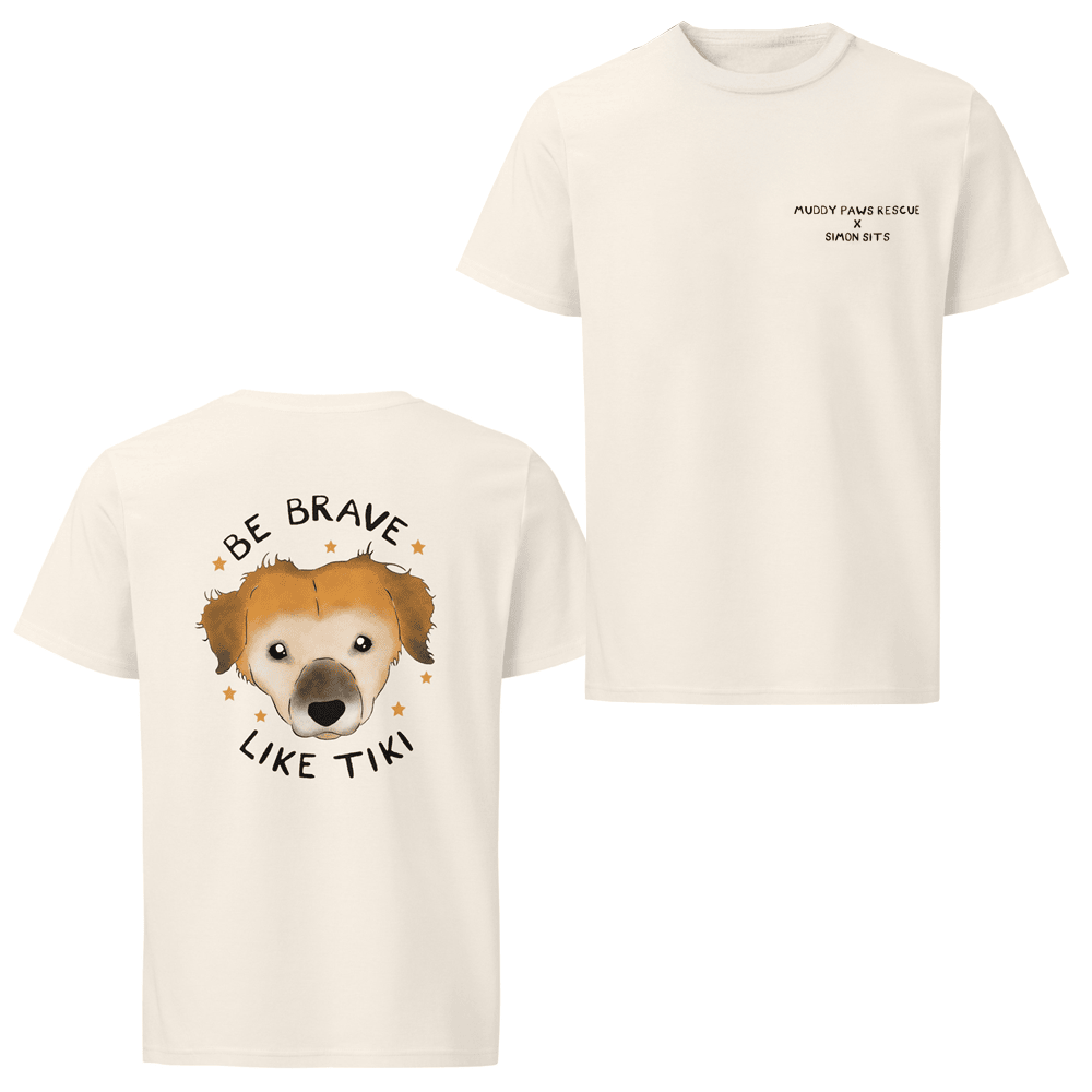 Be Brave Like Tiki T-Shirt Inspirational Gifts For Dog Pet Lovers Owners-1