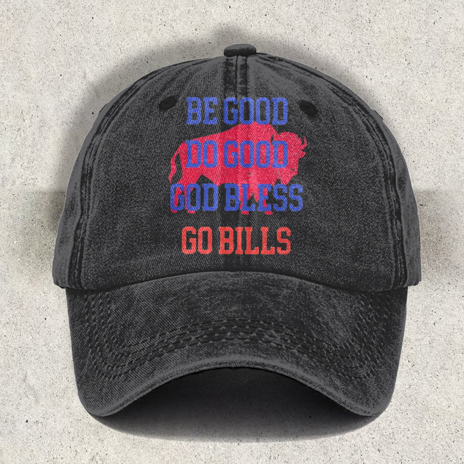 Be Good Do Good God Bless Go Bills Hat Josh Allen MVP Baseball Cap Buffalo Bills Fan Merch-1