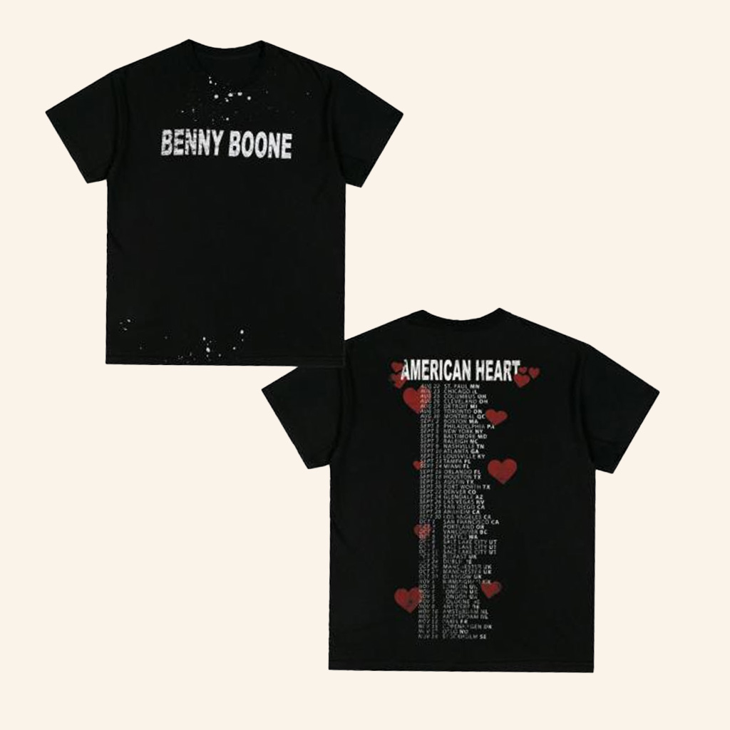 Benson Boone Merch Benny Boone Dateback Shirt Gifts For Music Lovers-1