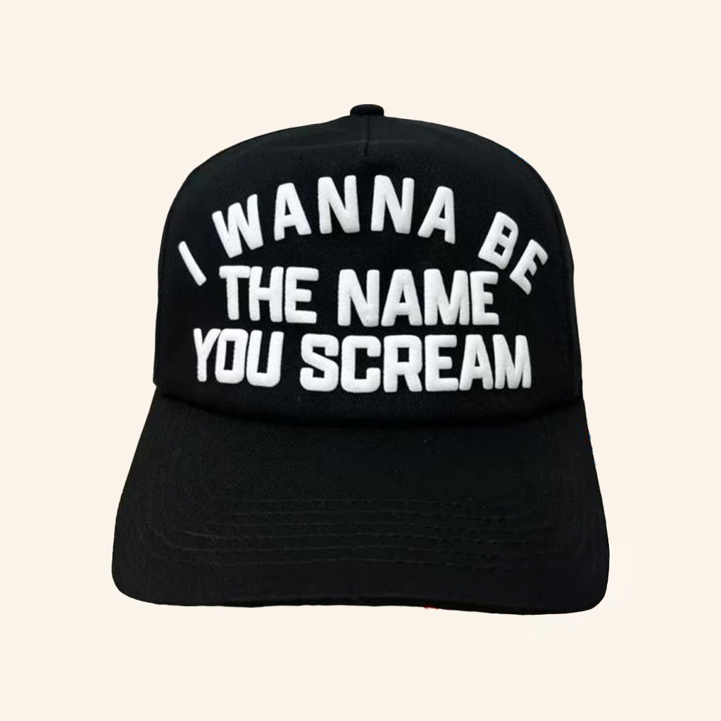 Benson Boone Merch Embroidered I Wanna Be Hat Gifts For Dad-1