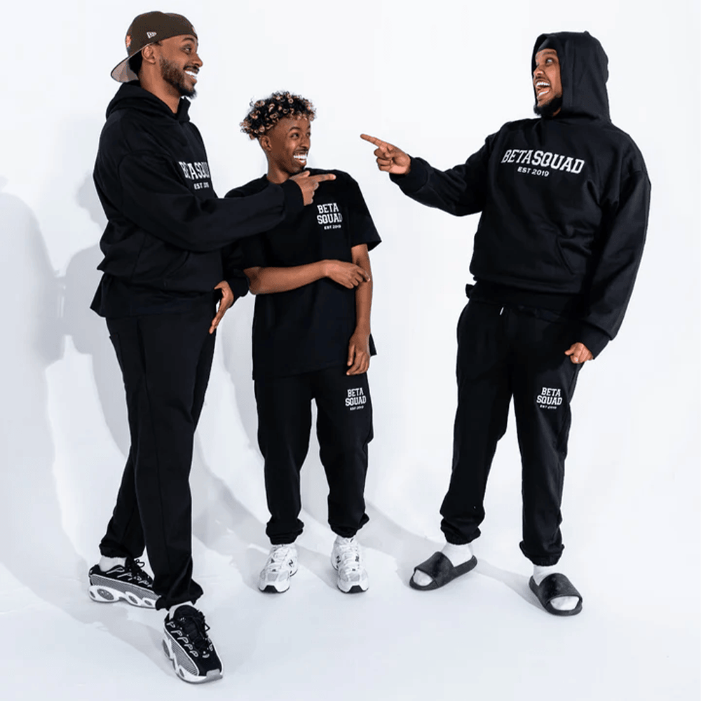 Beta Squad Merch Beta Squad Est 2019 Black Hoodie Father's Day Special Gifts For Dad-1