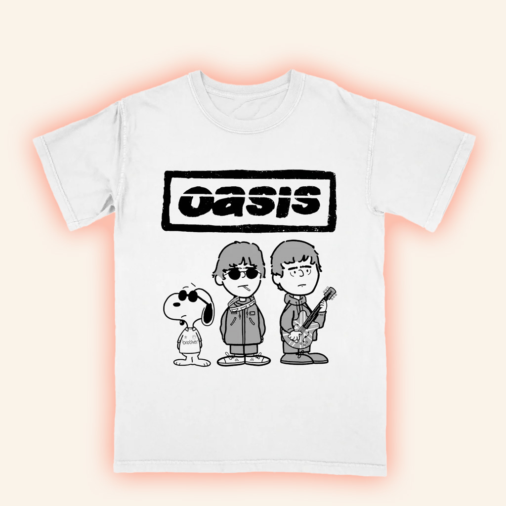 Beyond Human Merch Oasis Band Snoopy Shirt Cool Gifts For Friend-1