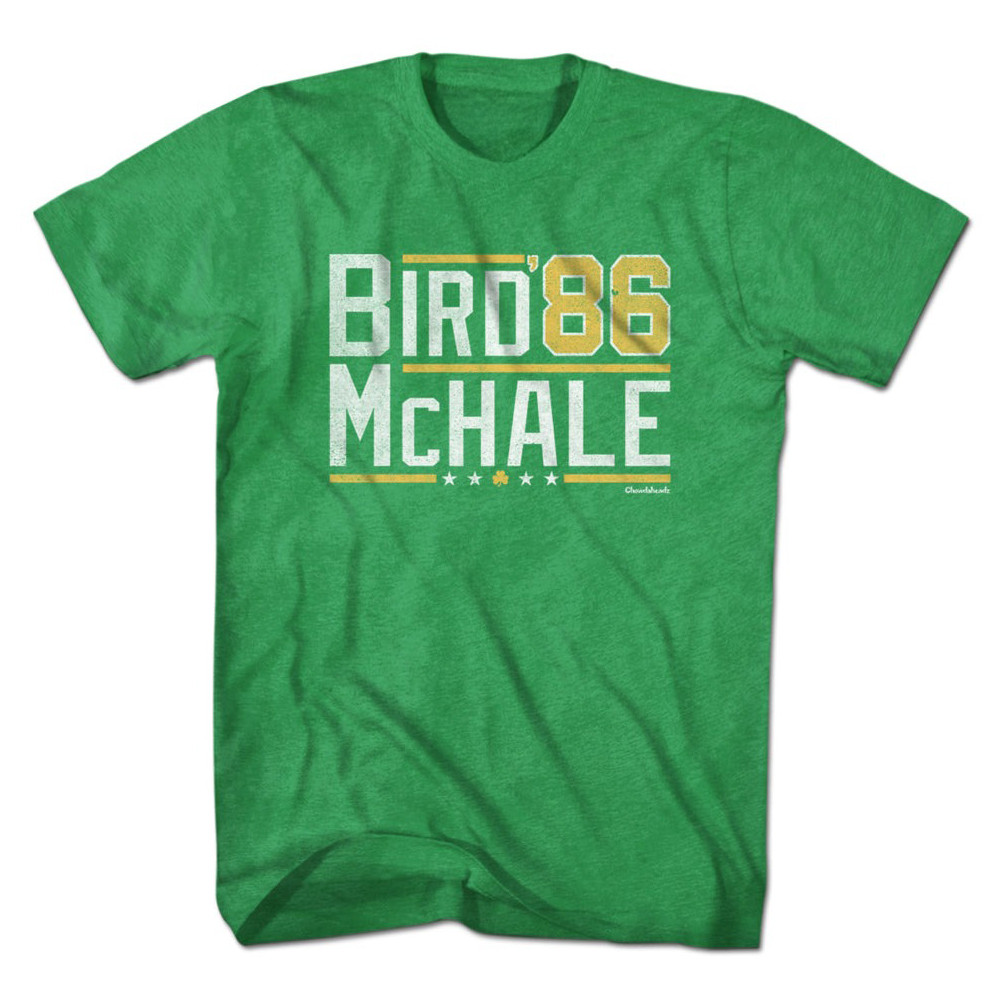 Bird McHale 86 T-Shirt Legend Basketball Larry Bird Kevin McHale 1986 Shirt For Fans-1