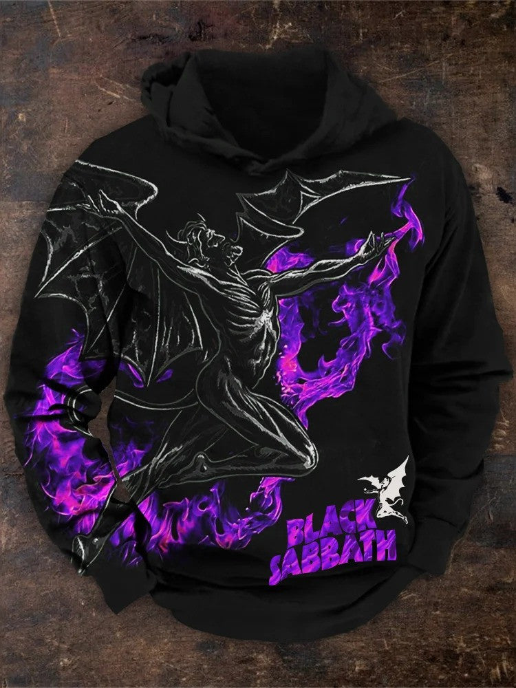 Black Sabbath Merch Hoodie Gradiant Demon Black Sabbath Hoodie Rock Band Fans Gifts-1 Black Sabbath Merch Hoodie Gradiant Demon Black Sabbath Hoodie Rock Band Fans Gifts-1