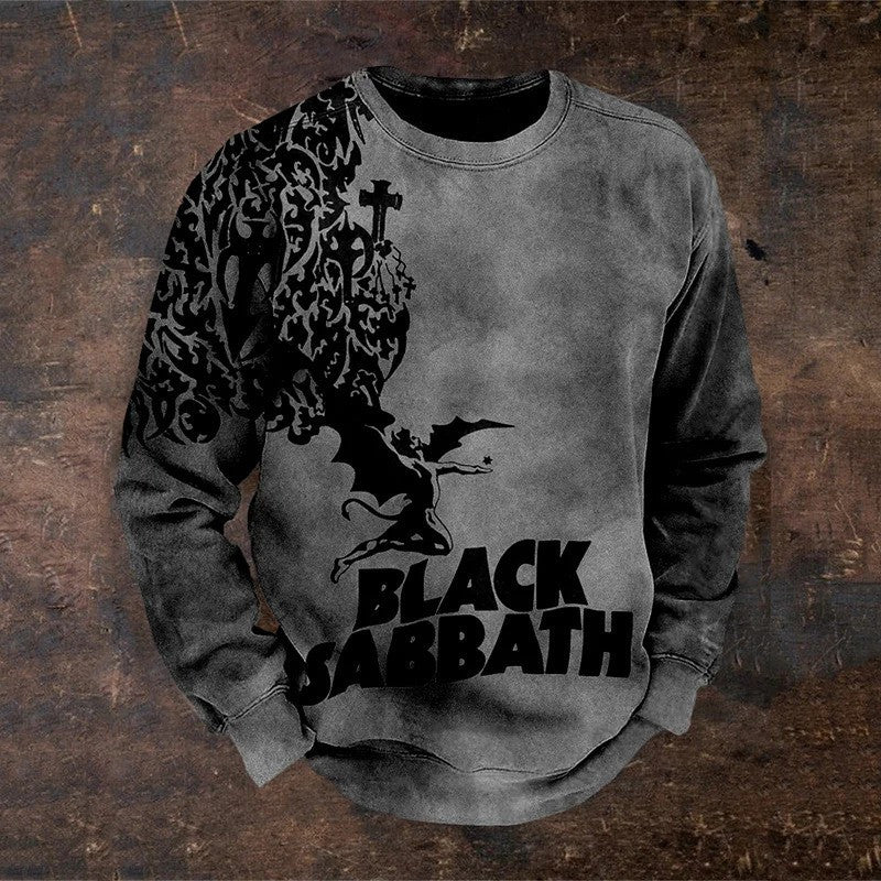 Black Sabbath Merch Sweatshirt Black Sabbath Sweatshirt Rock Band Inspired Fans Gifts-1