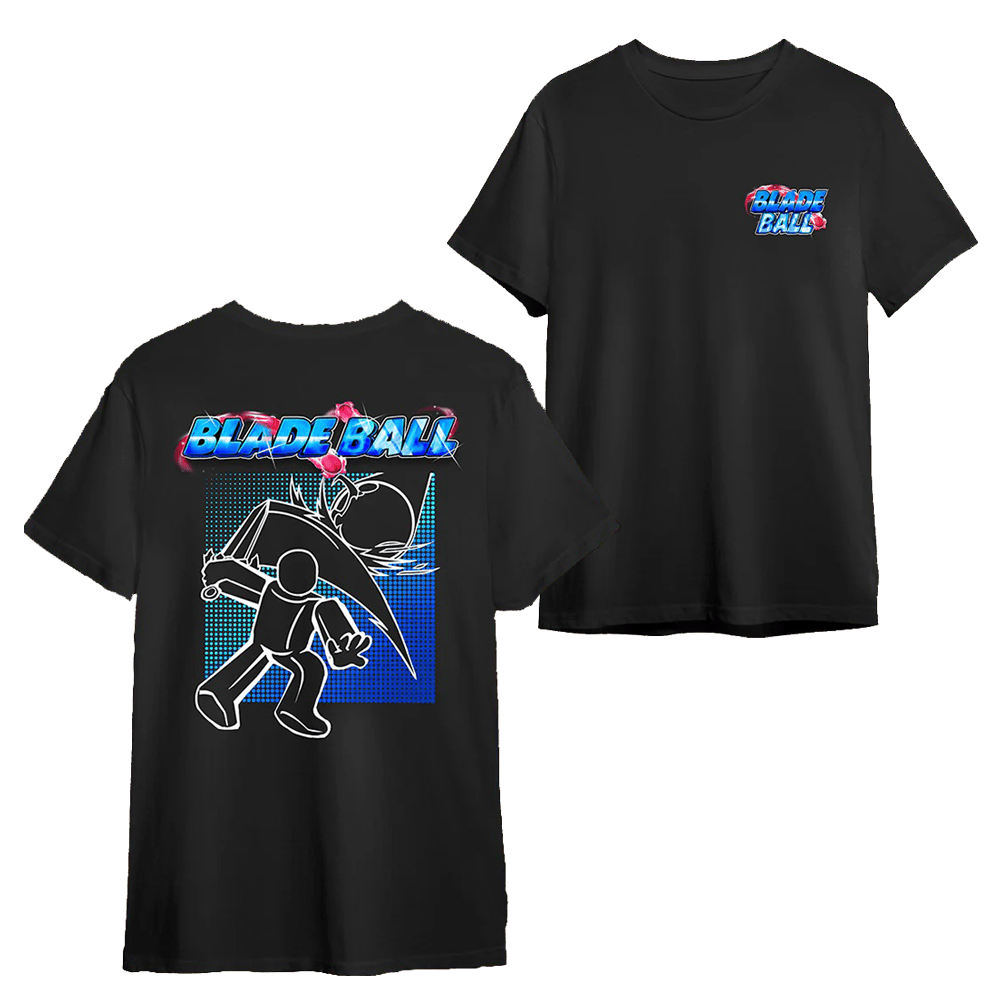 Blade Ball Merch T-Shirt Roblox Blade Ball Merchandise Best Gifts For Fans Game Lovers-1