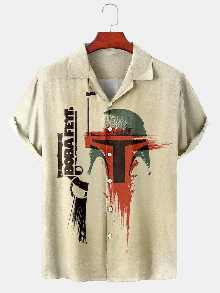 Boba Fett Star Wars Hawaiian Shirt Themed Star Wars Gifts For Adults For Men-1