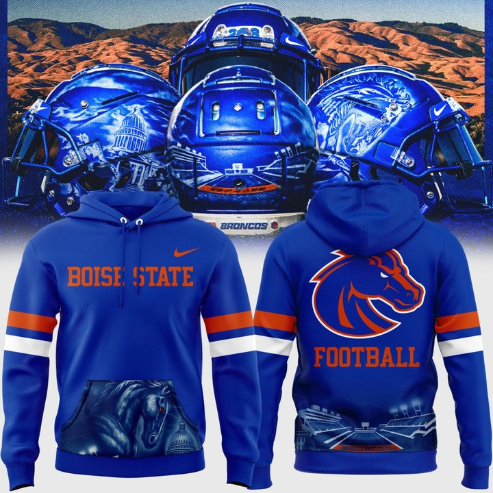 Boise State Broncos Football The Blue And The State Of Idaho 2025 Hoodie Fans Merch-1 Boise State Broncos Football The Blue And The State Of Idaho 2025 Hoodie Fans Merch-1