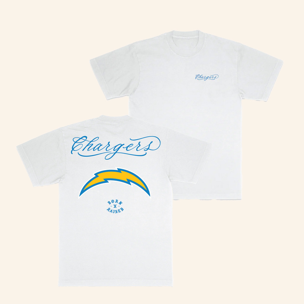 Born x Raised Merch Born X Raised Chargers Fine Line Shirt Best Gifts For Football Fans-1