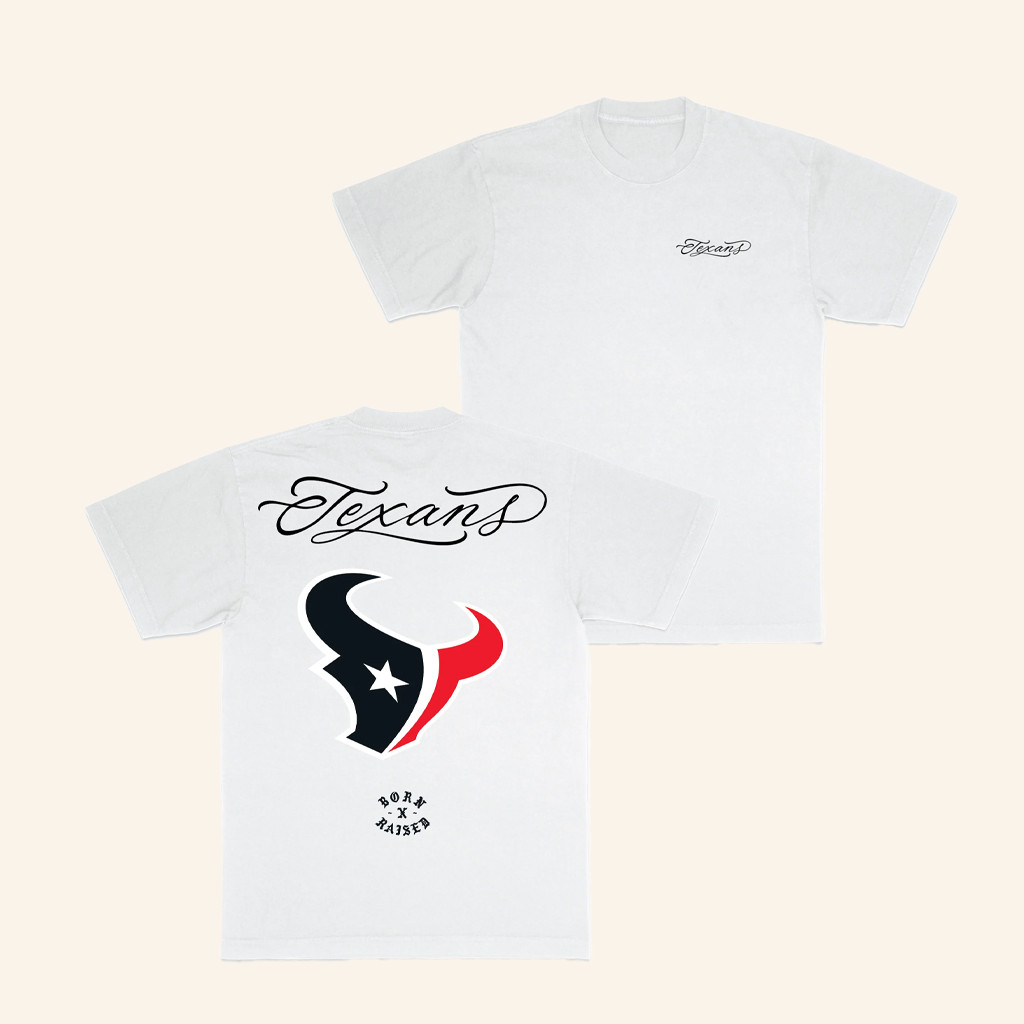 Born x Raised Merch Born X Raised Texans T-Shirt Gifts For Texans Fans-1