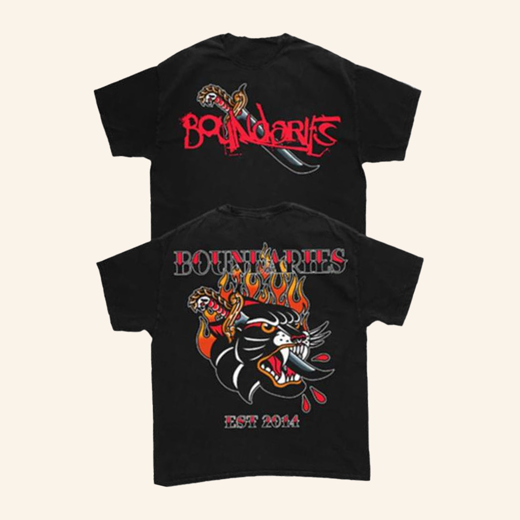 Boundaries Merch Panther Shirt Gift Ideas For Husband-1