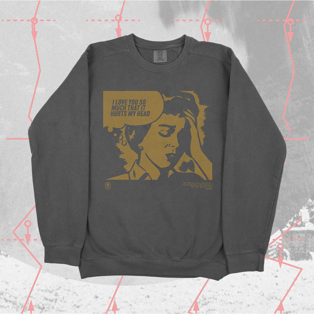 Brand New Band Merch Sweatshirt I Love You So Much Crewneck Gifts For Music Fan Gifts For Fans-1