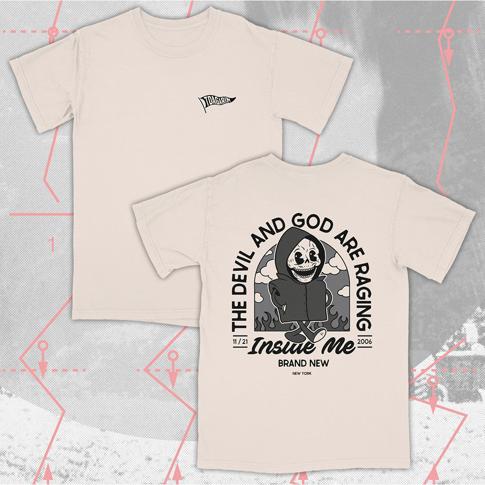 Brand New Band Merch T-Shirt The Devil And God Cartoon Tee Music Fan Gifts Gifts For Friends-1