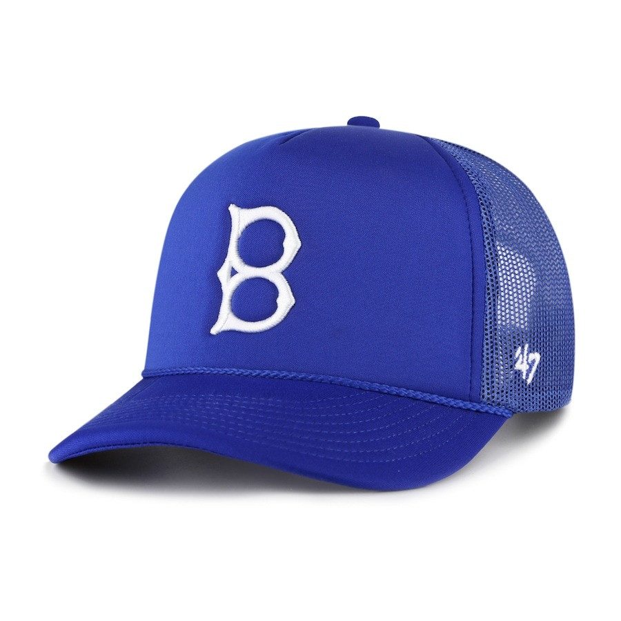 Brooklyn Dodgers '47 Trucker Hat Royal Cooperstown Cap Unique Dodgers Fan Merchandise-1