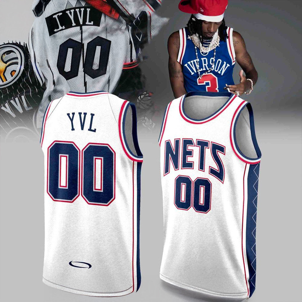 Brooklyn Nets x Playboi Carti Jersey Nets Merch Christmas Gifts For Him-1