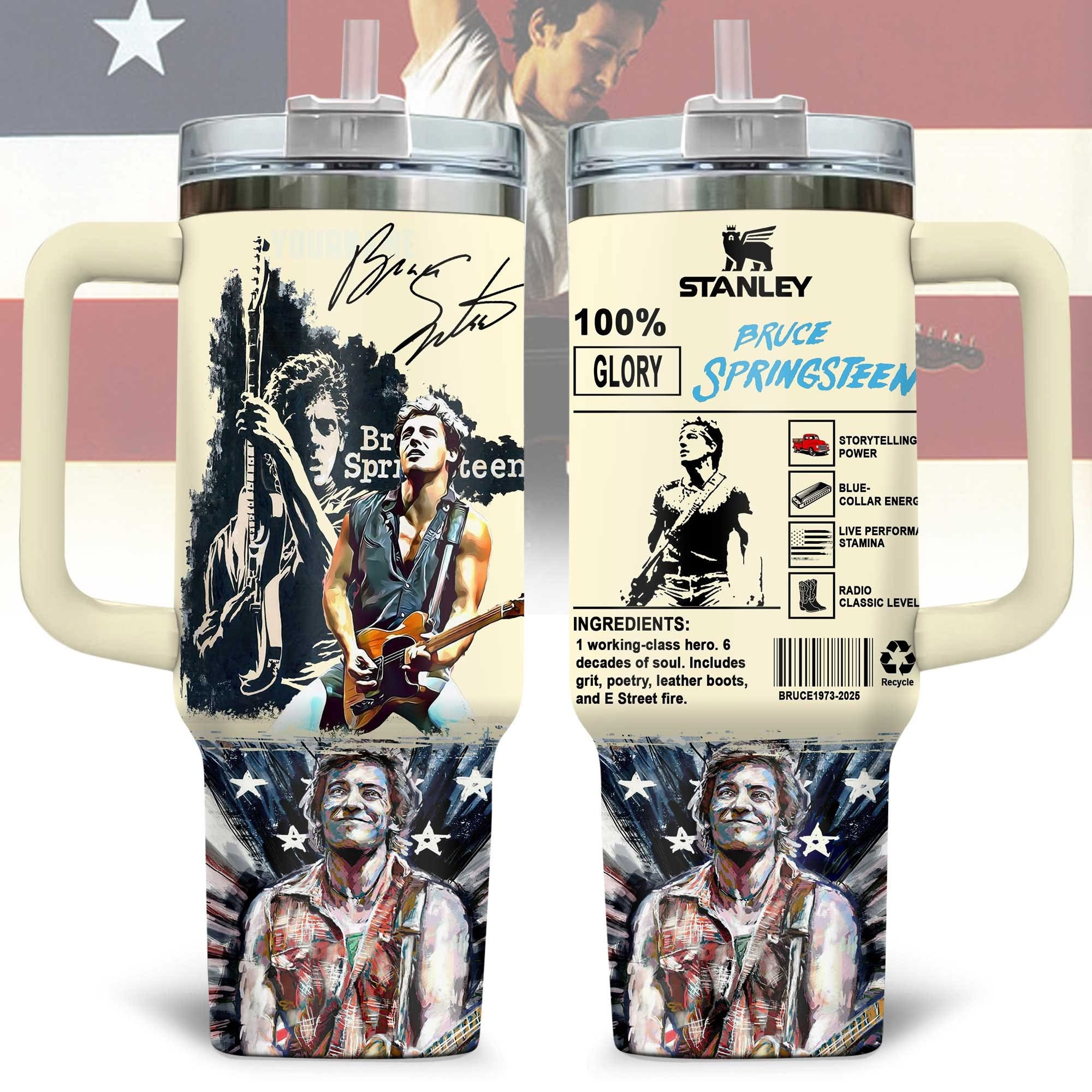 Bruce Springsteen Tumbler Merchandise Unique Gifts For Bruce Springsteen Fans-1