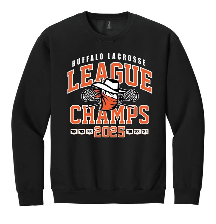 Buffalo Bandits Lacrosse League NLL Champions Sweatshirt 2025 Fan Merch Gift Ideas-1