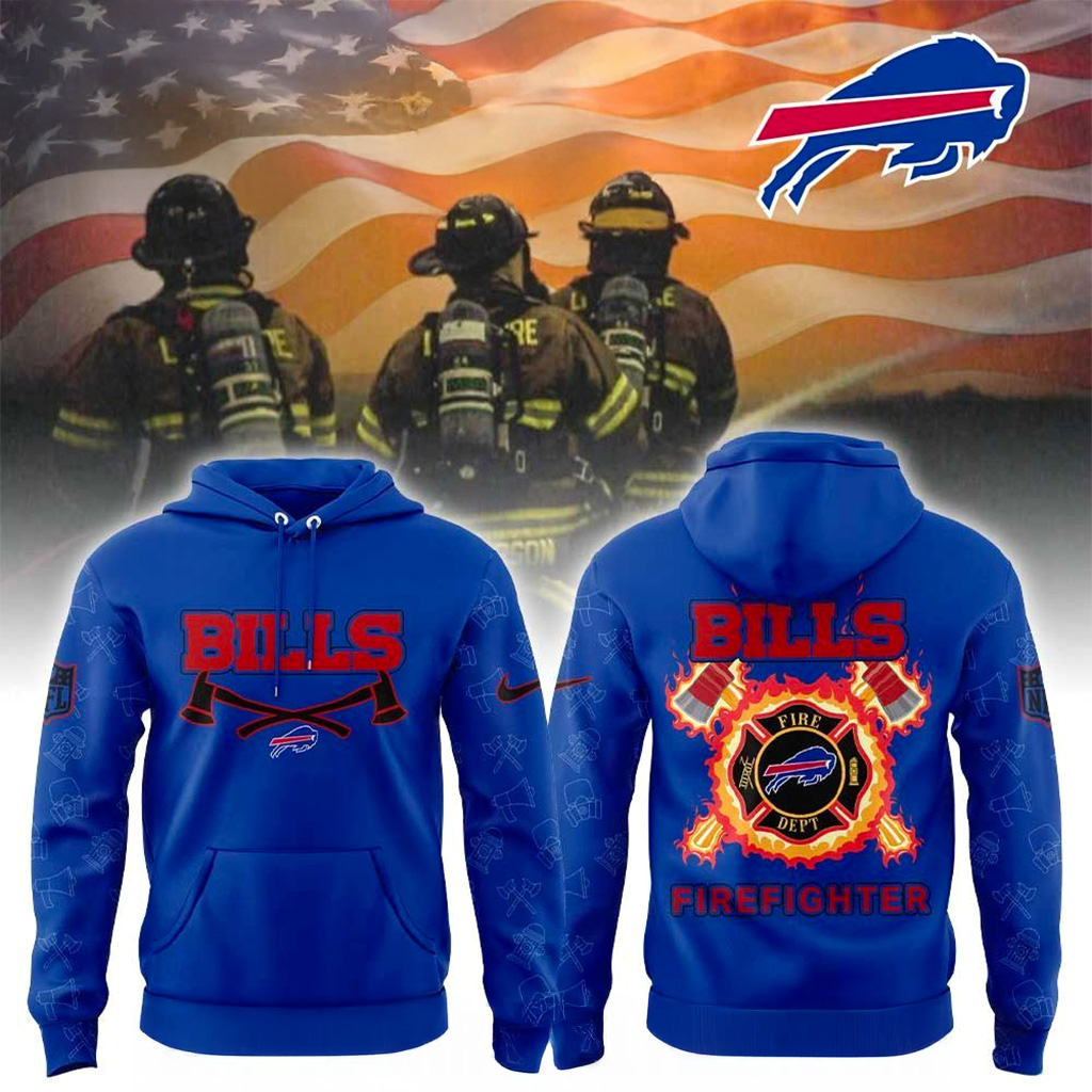 Buffalo Bills Firefighter Appreciation Hoodie Buffalo Bills Merch Christmas Ideas For Boyfriend-1