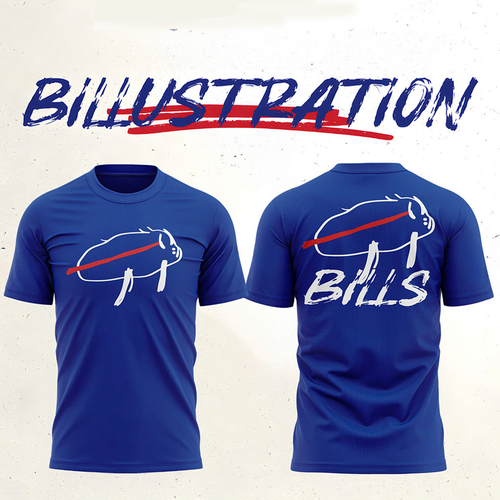 Buffalo Bills Josh Allen Charging Potato Logo T-Shirt Merch Unique Bills Gifts For Him-1